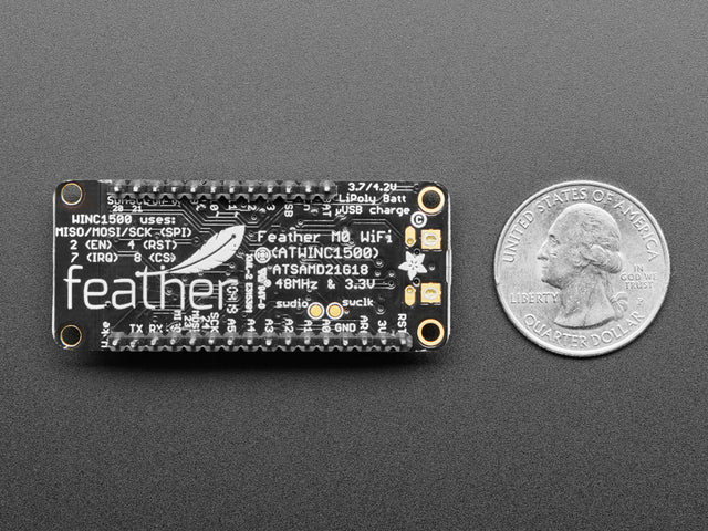 Assembled Adafruit Feather M0 WiFi - ATSAMD21 + ATWINC1500