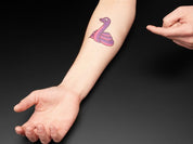 Blinka the CircuitPython Temporary Tattoo