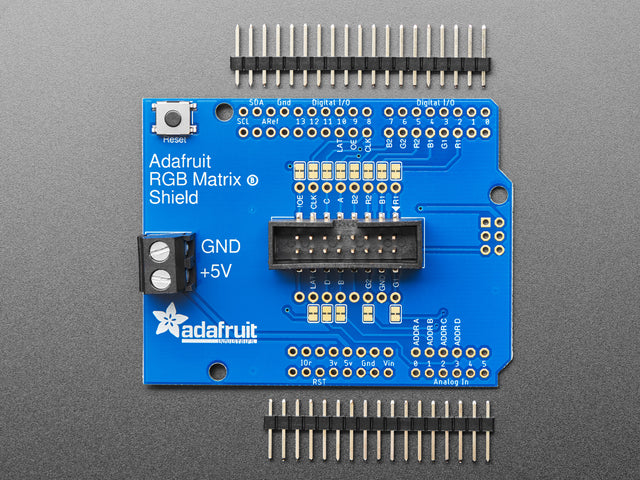 Adafruit RGB Matrix Shield for Arduino