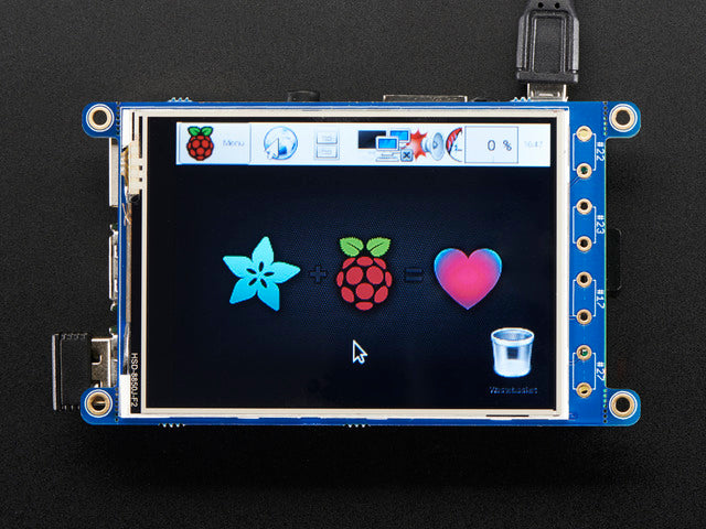 PiTFT Plus 320x240 3.2" TFT + Resistive Touchscreen