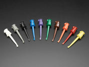 Pomona Minigrabber Test Clip Kit - Multi-Color Pack of 10