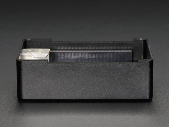 Anidees Beaglebone Black Case - Black Aluminum with Smoke Top