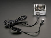 Anidees BeagleBoneBlack Case - Silver Aluminum with Crystal Top