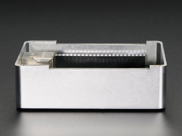 Anidees BeagleBoneBlack Case - Silver Aluminum with Crystal Top