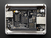 Anidees BeagleBoneBlack Case - Silver Aluminum with Crystal Top