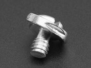 1/4" Screw with D-Ring - for Cameras / Tripods / Photo / Video