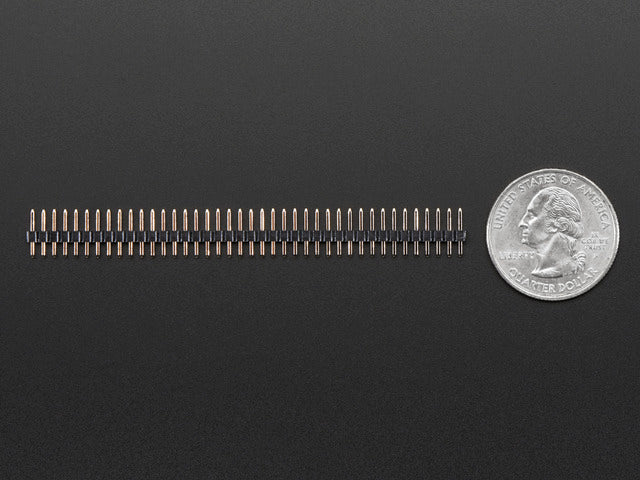2mm Pitch 40-Pin Break-apart Male Headers - Pack of 5
