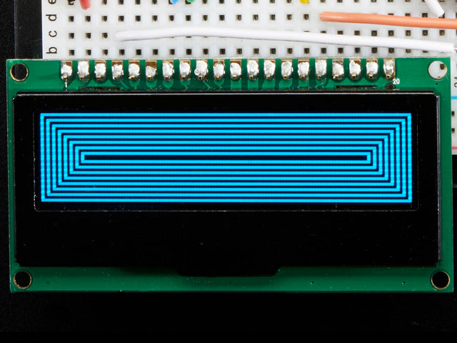 Monochrome 2.3" 128x32 OLED Graphic Display Module Kit