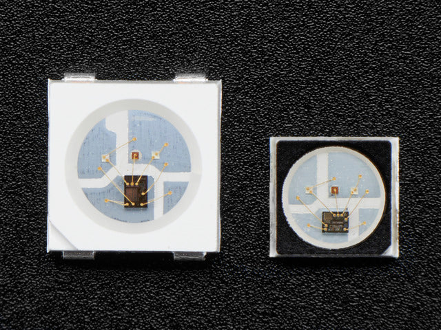 NeoPixel Mini 3535 RGB LEDs w/ Integrated Driver Chip - Black