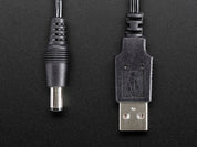 USB to 2.1mm Male Barrel Jack Cable