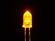 Super Bright Yellow 5mm LED (25 pack)