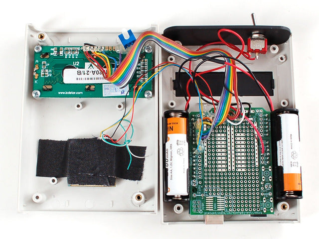 White Enclosure for Arduino - Electronics enclosure