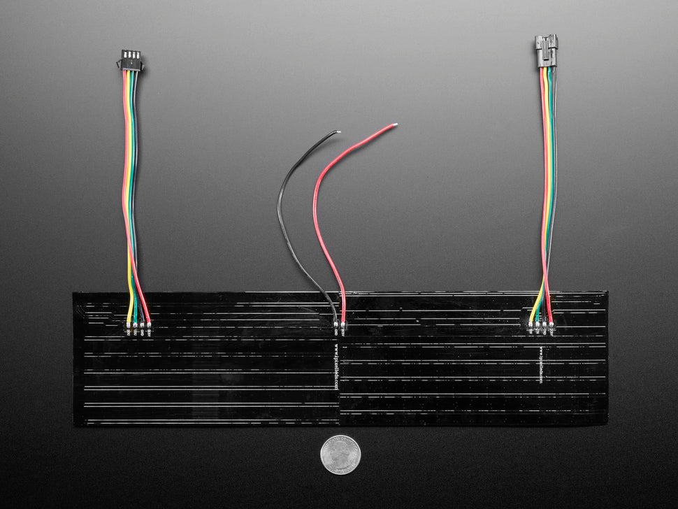 Flexible Adafruit DotStar Matrix 8x32 - 256 RGB LED Pixels