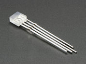 Diffused Rectangular 5mm RGB LEDs - Pack of 10
