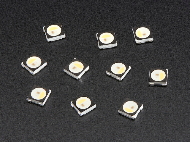 NeoPixel RGBW LEDs w/ Integrated Driver Chip - Natural White