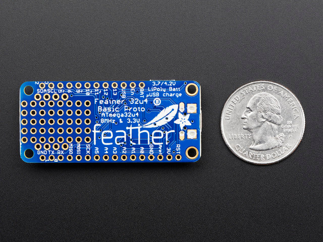 Adafruit Feather 32u4 Basic Proto