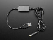 USB to 5.5mm / 2.1mm DC Booster Cable - 12V Output