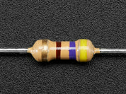 Through-Hole Resistors - 470 ohm 5% 1/4W - Pack of 25