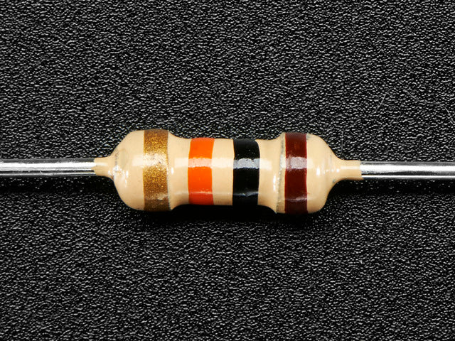 Through-Hole Resistors - 10K ohm 5% 1/4W - Pack of 25