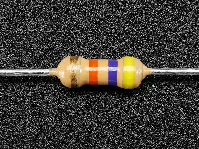 Through-Hole Resistors - 47K ohm 5% 1/4W - Pack of 25
