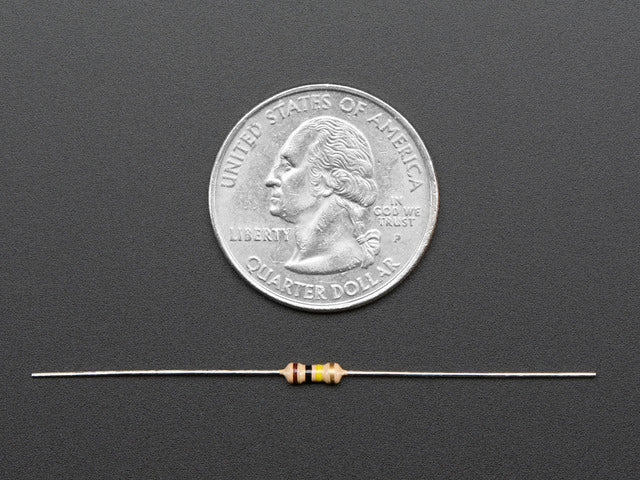 Through-Hole Resistors - 100K ohm 5% 1/4W - Pack of 25