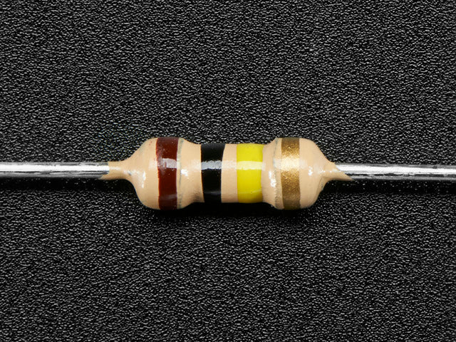 Through-Hole Resistors - 100K ohm 5% 1/4W - Pack of 25