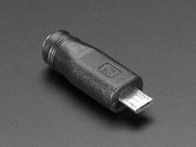 MicroUSB to 5.5/2.1mm DC Barrel Jack Adapter