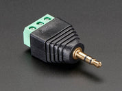 3.5mm (1/8") Stereo Audio Plug Terminal Block
