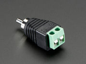 RCA (Composite Video, Audio) Male Plug Terminal Block