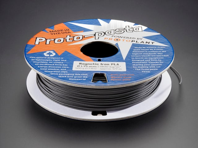 Proto-Pasta - 1.75mm Magnetic Iron Filament