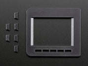 Faceplate and Buttons Pack for 2.4" PiTFT HAT - Raspberry Pi A+