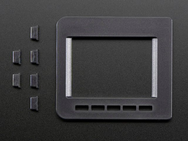 Faceplate and Buttons Pack for 2.4" PiTFT HAT - Raspberry Pi A+