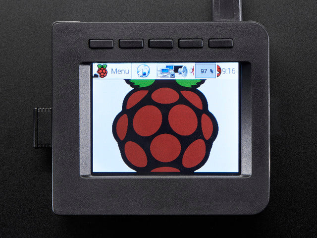 Faceplate and Buttons Pack for 2.4" PiTFT HAT - Raspberry Pi A+
