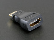 Mini HDMI Plug to Standard HDMI Jack Adapter