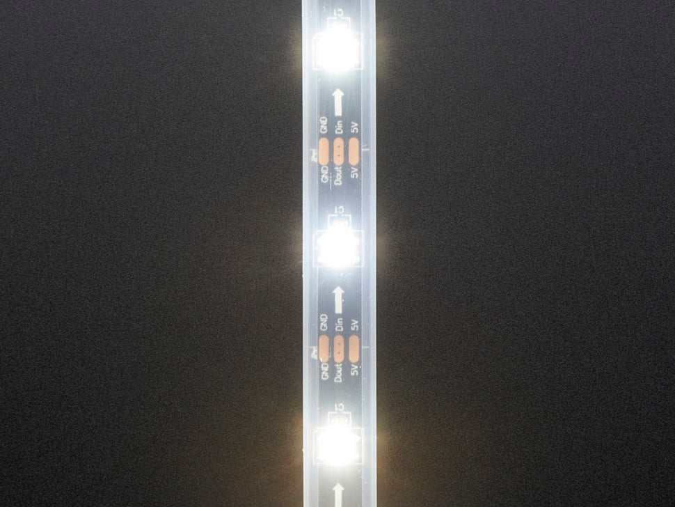 Adafruit NeoPixel Digital RGBW LED Strip - Black PCB 30 LED/m 4m