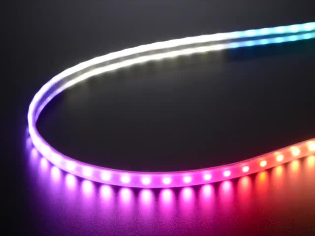 Adafruit NeoPixel Digital RGBW LED Strip - Black PCB 60 LED/m 4m