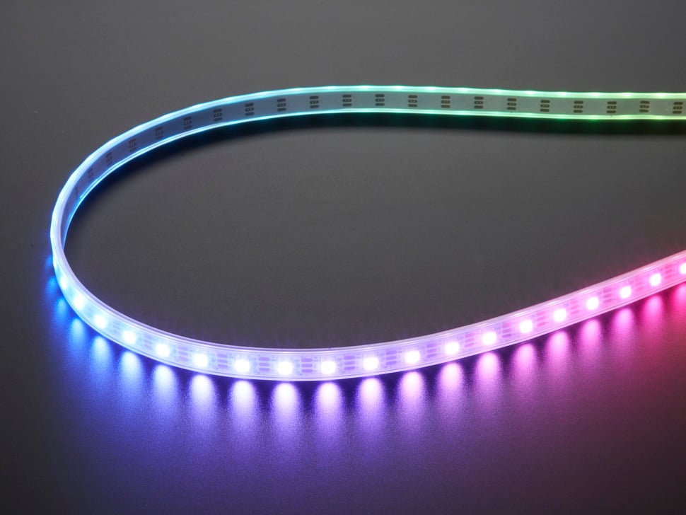 Adafruit NeoPixel Digital RGBW LED Strip - White PCB 60 LED/m