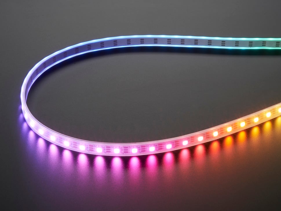 Adafruit NeoPixel Digital RGBW LED Strip - White PCB 60 LED/m 4m