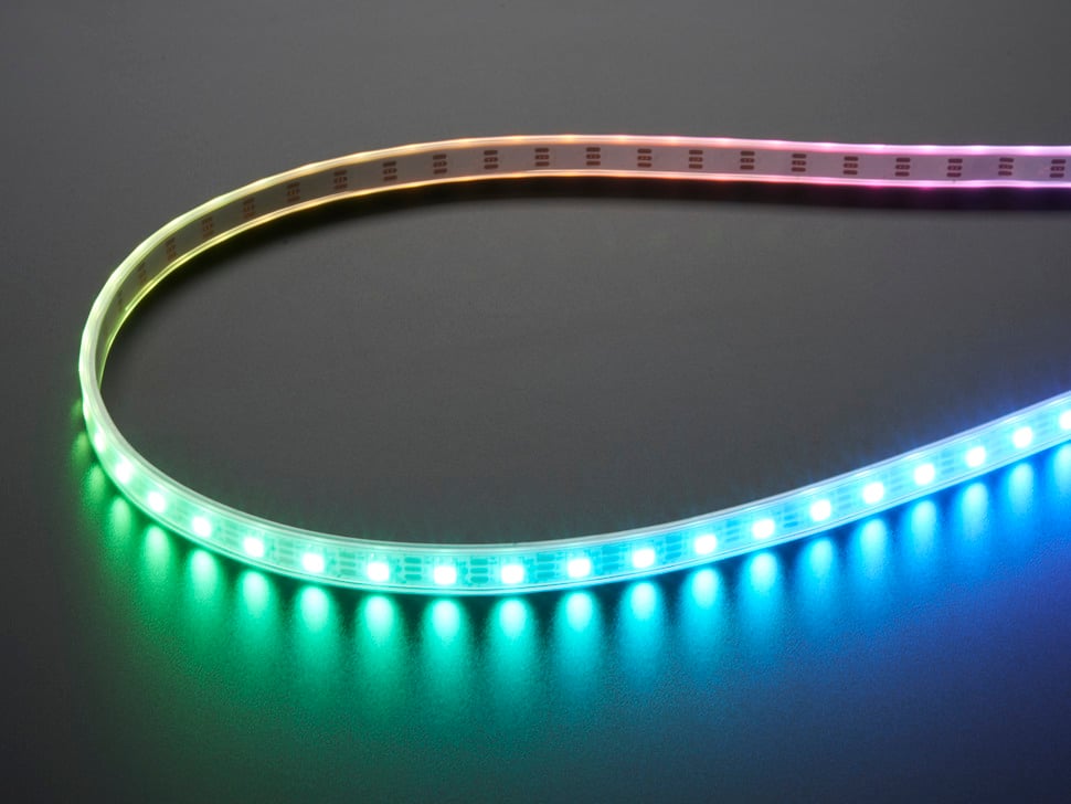 Adafruit NeoPixel Digital RGBW LED Strip - White PCB 60 LED/m
