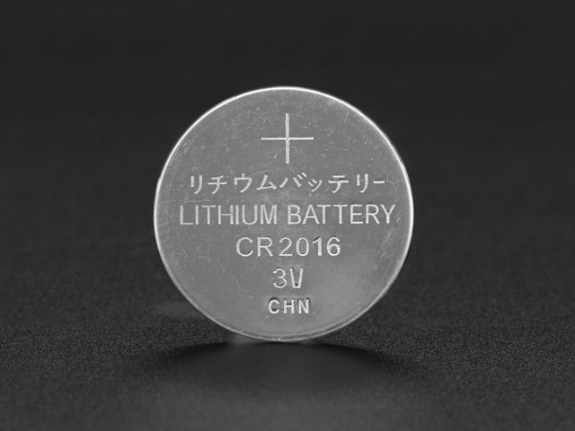 CR2016 Lithium Coin Cell Battery