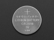 CR2016 Lithium Coin Cell Battery