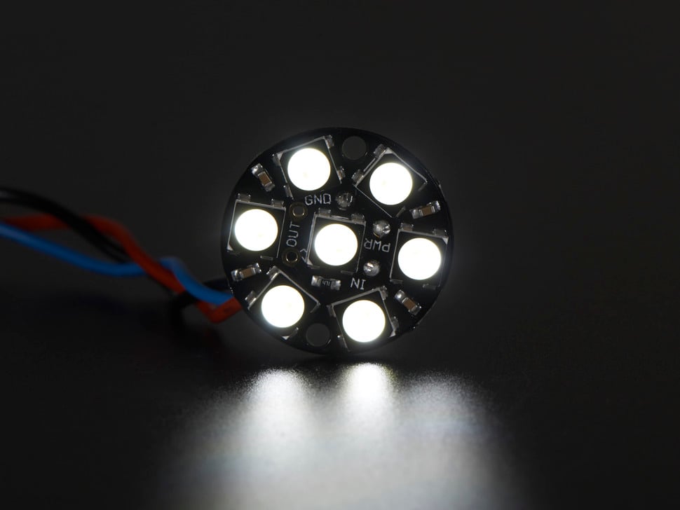 NeoPixel Jewel - 7 x 5050 RGBW LED w/ Integrated Drivers