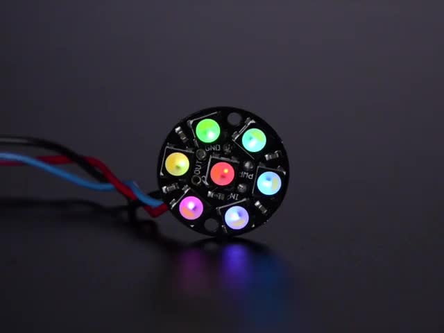 NeoPixel Jewel - 7 x 5050 RGBW LED w/ Integrated Drivers