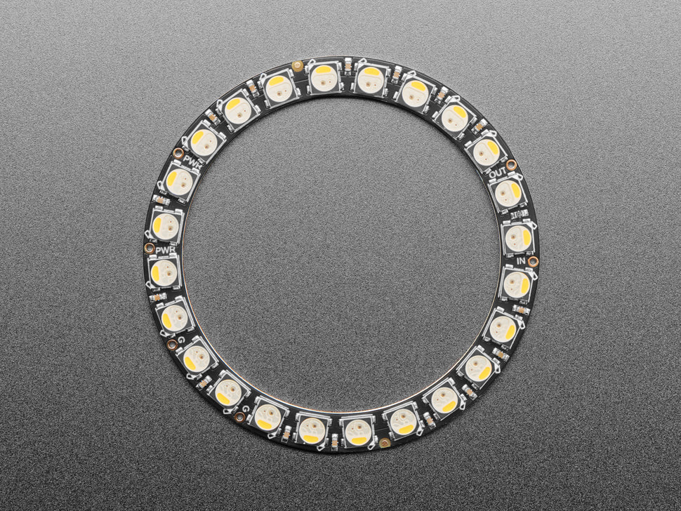 NeoPixel Ring - 24 x 5050 RGBW LEDs w/ Integrated Drivers
