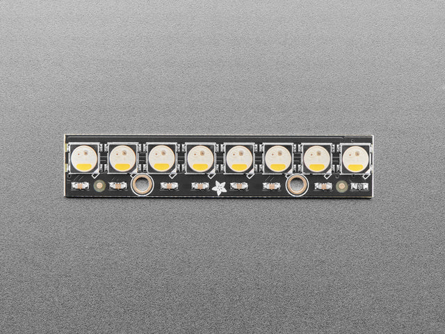 NeoPixel Stick - 8 x 5050 RGBW LEDs - Natural White - ~4500K