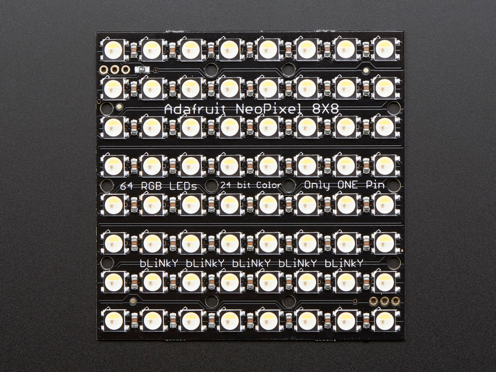 Adafruit NeoPixel NeoMatrix - 64 RGBW - Natural