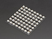 Adafruit NeoPixel NeoMatrix - 64 RGBW - Cool White