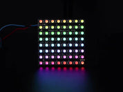 Adafruit NeoPixel NeoMatrix - 64 RGBW - Cool White