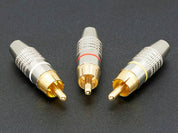 DIY RCA Plug - 3 Pack