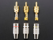 DIY RCA Plug - 3 Pack